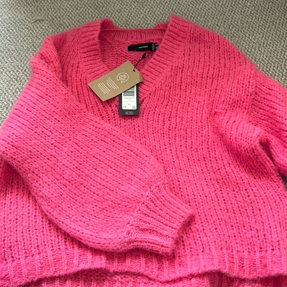 Vero moda hot pink sweater